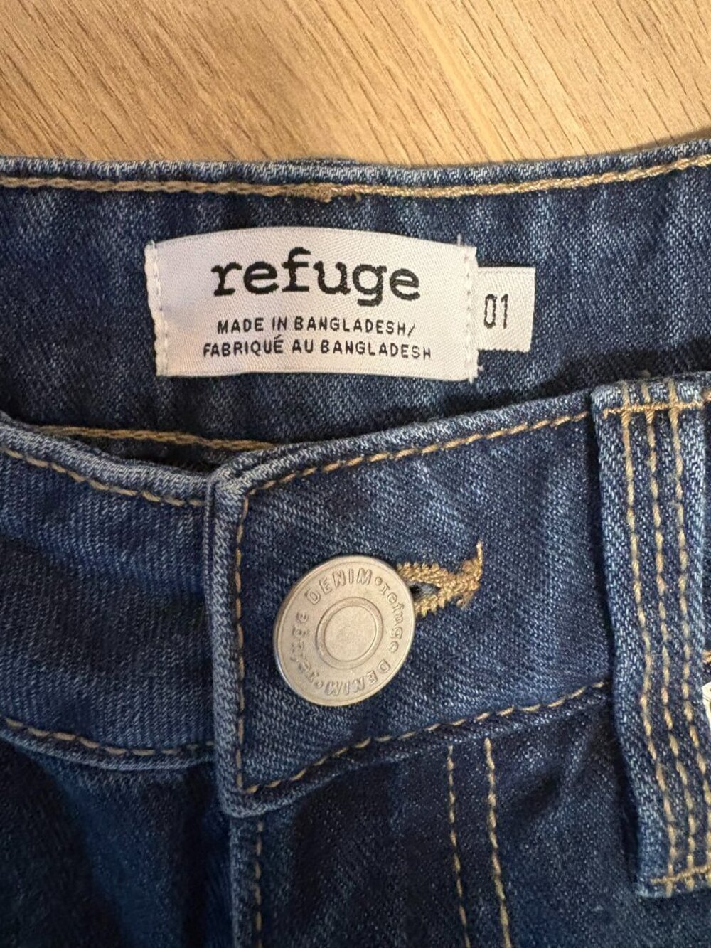 Bundle of 3 Refuge Jean Shorts | Jorts | Light, Medium & Black Wash - Picture 7 of 11
